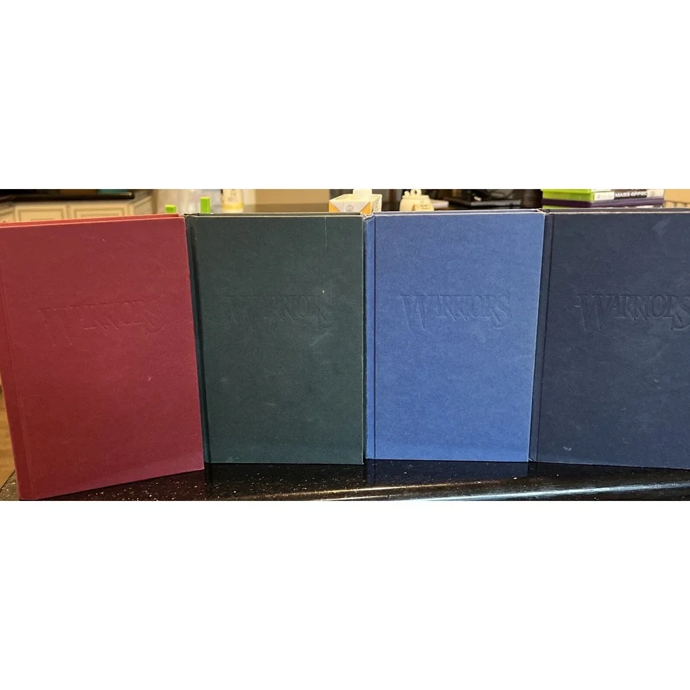 Lot 8 WARRIORS Hardcover Books by Erin hunter, The Sight Eclipse Sunrise twiligh